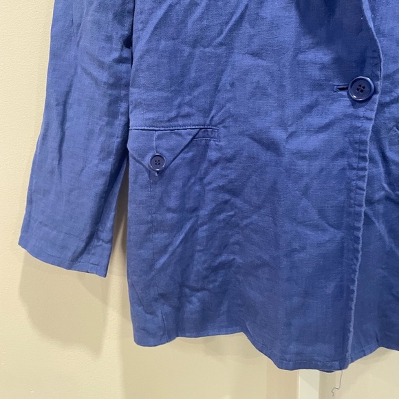 Madewell Double Breasted Linen Blazer Size XS - Picture 6 of 8